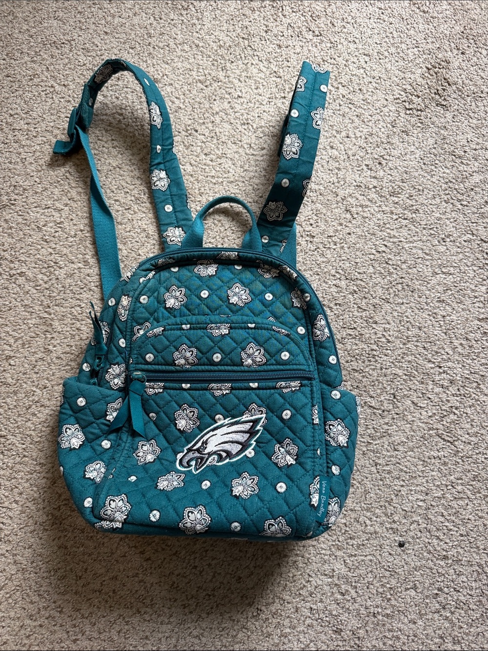Vera Bradley Philadelphia Eagles backpack purse